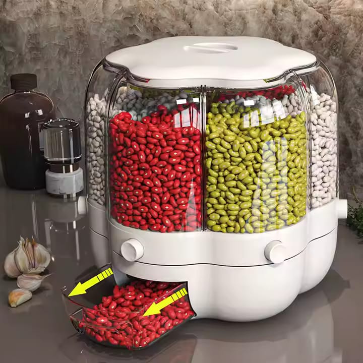 Dispensador de granos multifuncional 6KG
